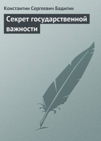 Секрет государственной важности - Бадигин Константин Сергеевич (читать книги без регистрации полные TXT) 📗