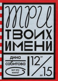 Три твоих имени - Сабитова Дина Рафисовна (читать книги онлайн бесплатно полные версии txt) 📗