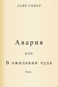 Авария или В ожидании чуда (ЛП) - Сивер Лавр (электронную книгу бесплатно без регистрации .TXT) 📗