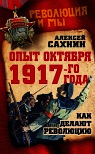 Опыт Октября 1917 года. Как делают революцию - Сахнин Алексей (книги без регистрации полные версии .TXT) 📗