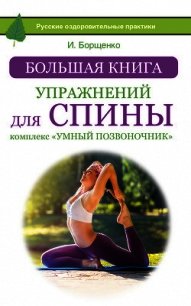 Большая книга упражнений для спины: комплекс «Умный позвоночник» - Борщенко Игорь (читать книги онлайн без .TXT) 📗
