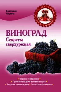 Виноград. Секреты сверхурожая - Ларина Светлана (бесплатные полные книги .TXT) 📗