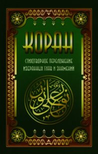 Коран. Стихотворное переложение избранных глав и знамений - Кевхишвили Владимир Анзорович (читаем книги txt) 📗