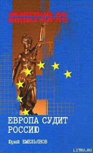 Европа судит Россию - Емельянов Юрий Васильевич (книги онлайн полностью txt) 📗