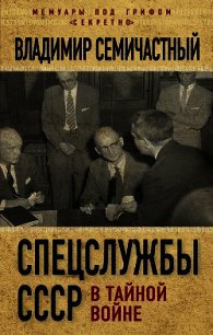 Спецслужбы СССР в тайной войне - Семичастный Владимир Ефимович (бесплатные онлайн книги читаем полные версии TXT) 📗